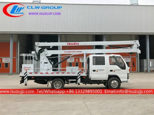 ISUZU 16m aerial truck kagamitan Qatar