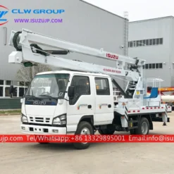 ISUZU 18 meters aerial bucket truck for sale Jordan