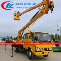 ISUZU 18 meters bucket boom lift