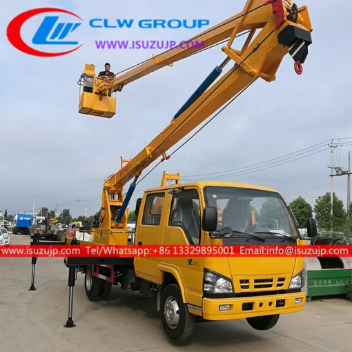 ISUZU 18 metrong bucket boom lift