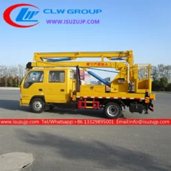 ISUZU 18 meters insulated bucket trucks