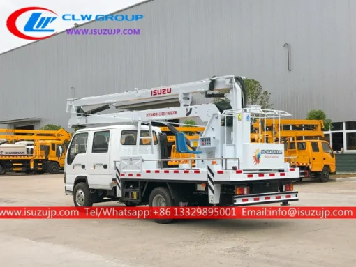 ISUZU 18m truck mounted boom lift for sale Bahrain