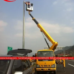 ISUZU 18m truck with boom lift for sale