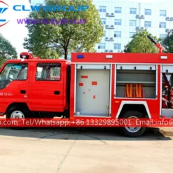 ISUZU 2 ton small airport fire engine