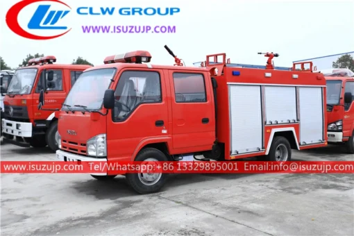 ISUZU 2 ton truk pemadam kebakaran kecil baru untuk dijual