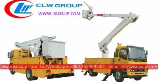 ISUZU 24m truck mounted aerial lift