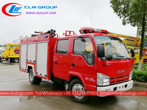 Xe bơm chữa cháy ISUZU 2t Campuchia