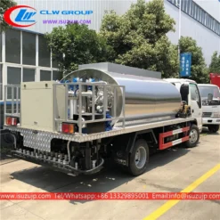 ISUZU 3 ton bitumen tanker truck