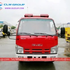 ISUZU 3 ton water tank fire truck Thailand