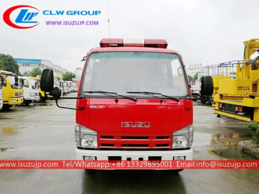 ISUZU 3 ton truk pemadam kebakaran tangki air Thailand