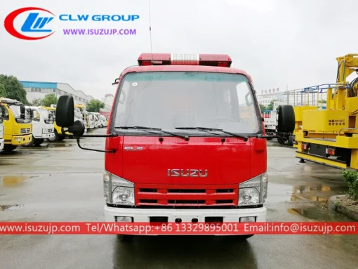 ISUZU 3 ton water tank fire truck Thailand