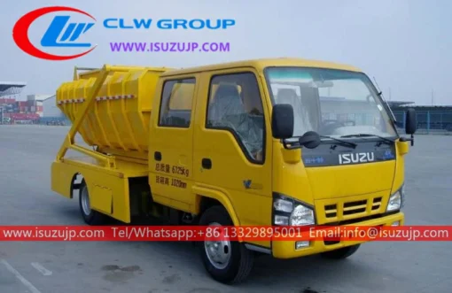 ISUZU 3 টন ছোট স্কিপ লোডার ট্রাক মাদাগাস্কার