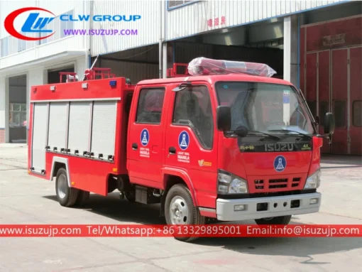 ISUZU 3000 litros camión de bomberos Filipinas