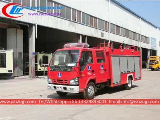 Moteur de lutte contre l'incendie ISUZU 3000L Indonésie