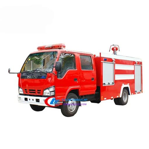 Lori la moto la ISUZU 3000L mini pumper