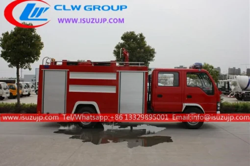 Lori ya moto ya ISUZU 3000L mini pumper inauzwa