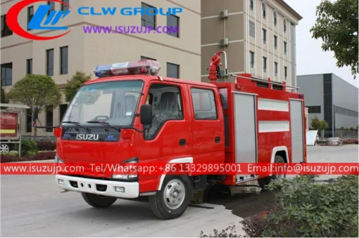 Camion de pompiers miniature ISUZU 3000L