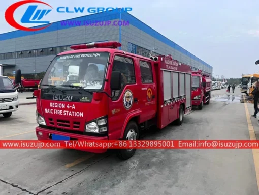 ISUZU 3000litros caminhão de bombeiros do aeroporto