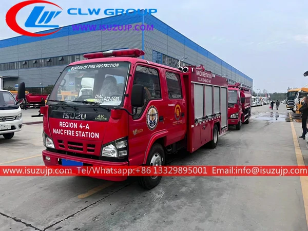 ISUZU 3000liters airport fire truck