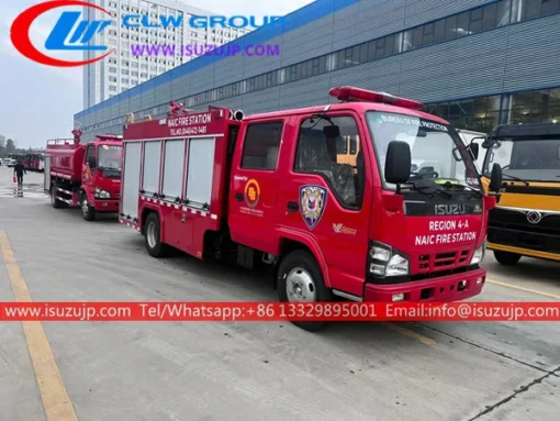 ISUZU 3000litres မီးသတ်အင်ဂျင်