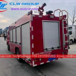 ISUZU 3000liters fire engine for sale