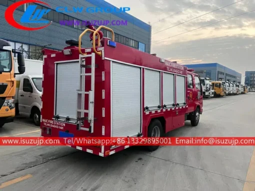 ISUZU 3000 लीटर आग बचाव ट्रक