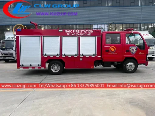 Venda de caminhões de bombeiros ISUZU 3000 litros