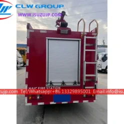 ISUZU 3000liters tanker fire truck