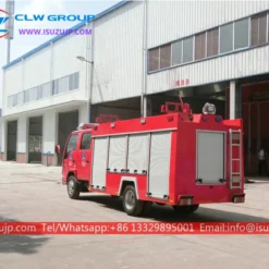 ISUZU 3cbm fire fighting truck East Timor