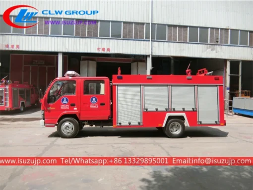 ISUZU 3t fire water tender for sale Nepal