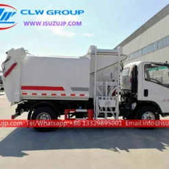 ISUZU 3t side loader trash truck Suriname