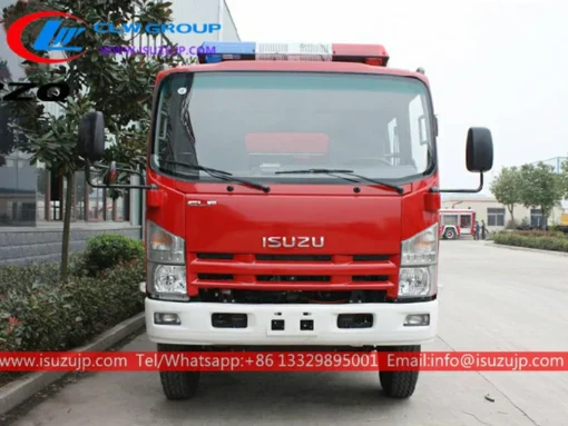 ISUZU 4 টন ফায়ার ওয়াটার টেন্ডার বিক্রির জন্য পাকিস্তান