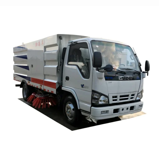 ISUZU 4K-ENGINE 7cbm স্ট্রিট সুইপার ট্রাক