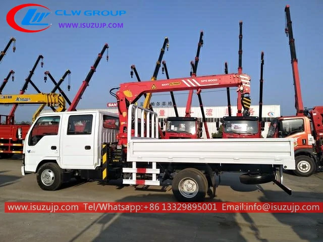 ISUZU 4K-ENGINE palfinger crane truck picture