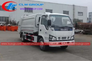 ISUZU 4cbm garbage recycle truck-Nepal