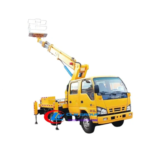 ISUZU 4k-ইঞ্জিন 20m ম্যান লিফটার ট্রাক