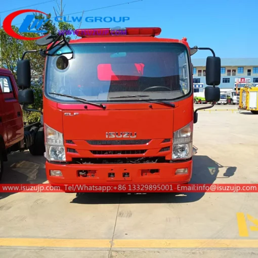 ISUZU 4k-Engine 5 ton fire water tender para ibenta