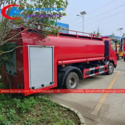 ISUZU 4k-Engine 5 ton water rescue fire truck