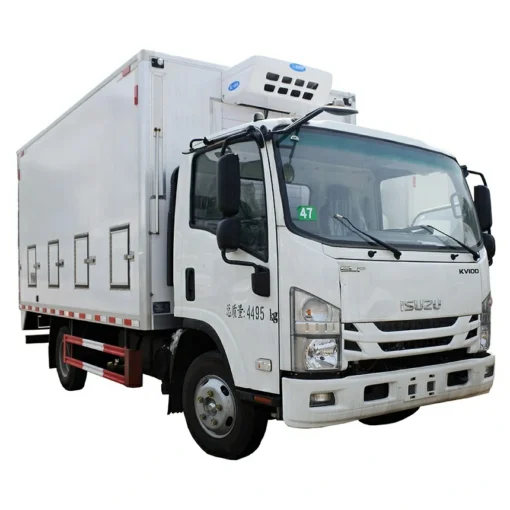 بيع شاحنات نقل الكتاكيت ISUZU 4m box