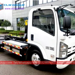 ISUZU 4t detachable bulk container garbage truck Benin