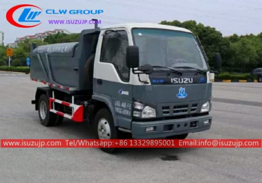 ISUZU 5 tonluk damperli çöp kamyonu satılık Namibya