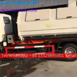 ISUZU 5 ton dumpster hook truck
