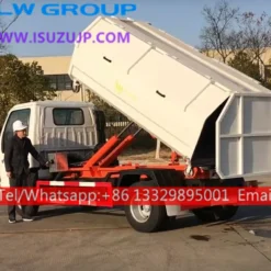 ISUZU 5 ton hook loader lorry