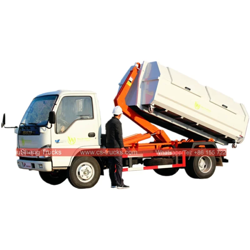 ISUZU 5 ton hook truck for sale