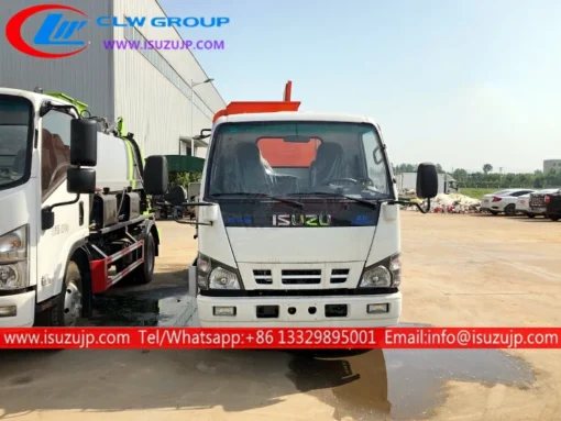 Xe chở rác thực phẩm nhà bếp ISUZU 5 tấn Tonga