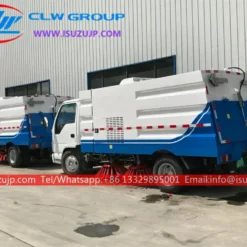 ISUZU 5 ton road sweeper lorry