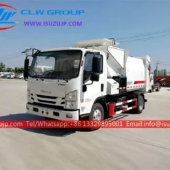 ISUZU 5 ton side loader truck Ecuador