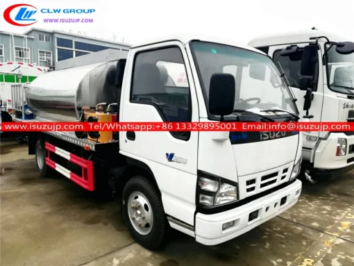 ISUZU 5 toneladang asphalt paving truck