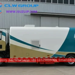 ISUZU 5cbm vacuum cleaning truck