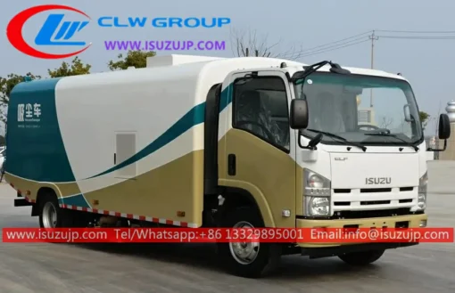 ISUZU 5cbm vacuum sweeper truck